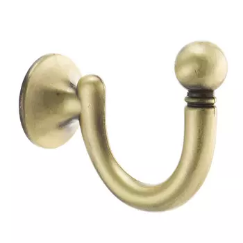 Мебельный крючок однорожковый