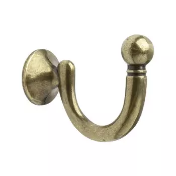 Мебельный крючок однорожковый