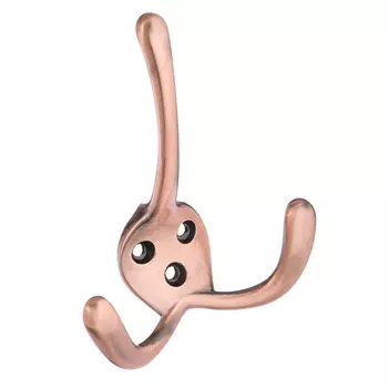 Мебельный крючок трехрожковый