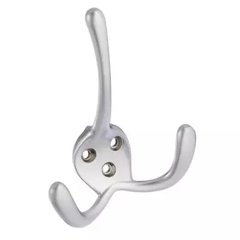 Мебельный крючок трехрожковый