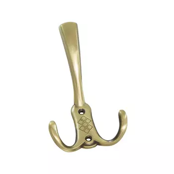 Мебельный крючок трехрожковый