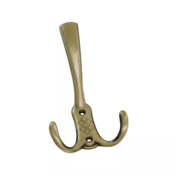 Мебельный крючок трехрожковый