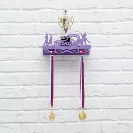 Медальница с полкой