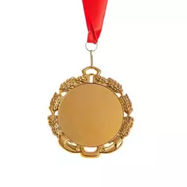 Медаль с лентой, заготовка, d = 70 мм