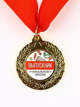 Медаль школьная на выпускной