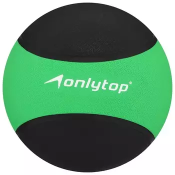 Медицинбол onlytop, 2 кг, цвет зеленый