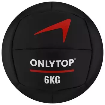 Медицинбол onlytop, 6 кг, d=24 см
