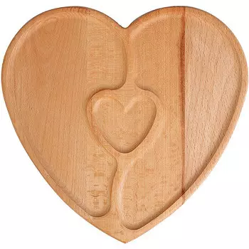 Менажница деревянная 3 секции