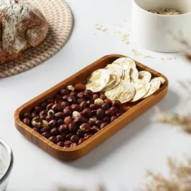 Менажница доляна gareth, 22×12 см, бамбук