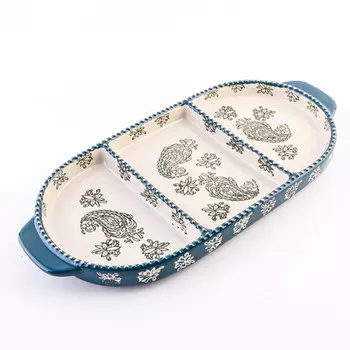 Менажница керамическая