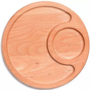 Менажница круглая 2 секции