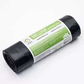 Мешки для мусора с завязками доляна