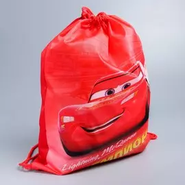 Мешок для обуви 420 х 350 мм, тачки (мягкий полиэстер, плотность 210d)