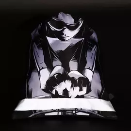 Мешок для обуви со светоотражающей лентой