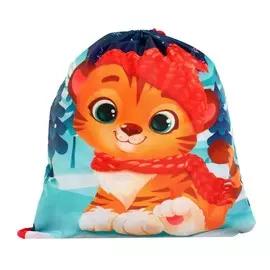 Мешок под сладости 290х340 мм, тигр