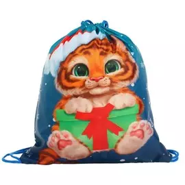 Мешок под сладости 290х340 мм, тигр