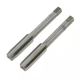 Метчики метрические ручные тундра, м101.25 мм, комплект из 2 шт.