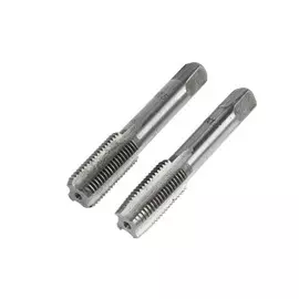 Метчики метрические ручные тундра, м141.5 мм, комплект из 2 шт.