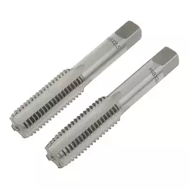 Метчики метрические ручные тундра, м182.5 мм, комплект из 2 шт.