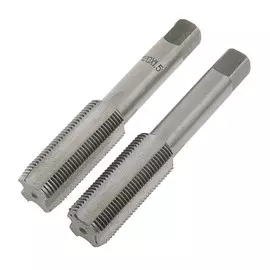 Метчики метрические ручные тундра, м201.5 мм, комплект из 2 шт.