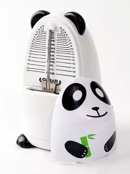 Метроном механический панда, 40-208 ударов, 14.598.5 см