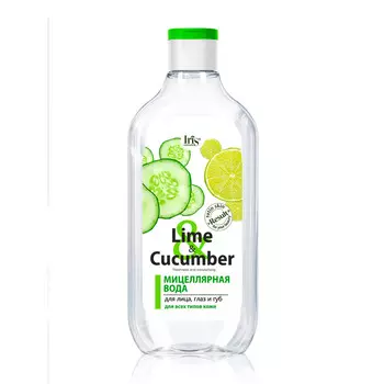 Мицеллярная вода Lime&Cucumber лица