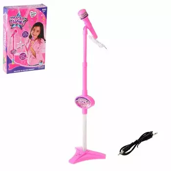 Микрофон на стойке