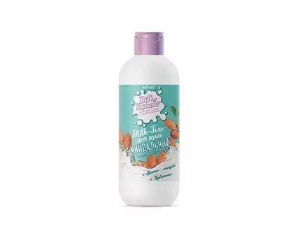 Milk moments Милк-гель для душа Миндальный с пробиотиками 400мл