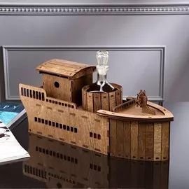 Мини-бар деревянный