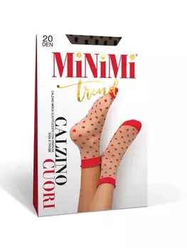 Носки Mini CUORI 20 Nero