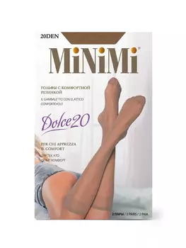 Гольфы Mini DOLCE 20 (2 пары) Caramello