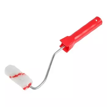 Мини-валик лом, полиамид, 75 мм, рукоятка d=6 мм, d=16 мм, ворс 10 мм