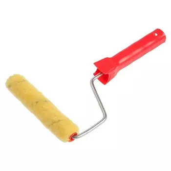 Мини-валик лом, полиэстер, 150 мм, рукоятка d=6 мм, d=16 мм, ворс 10 мм