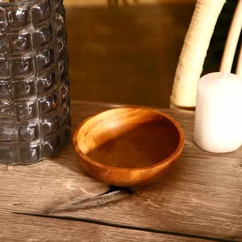 Миска, 12124 см, тиковое дерево