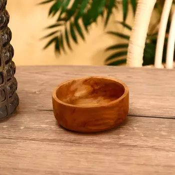 Миска 13х13х5 см, тиковое дерево