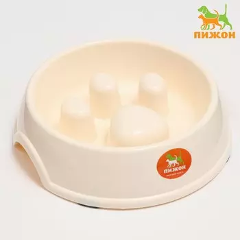 Миска для медленного кормления