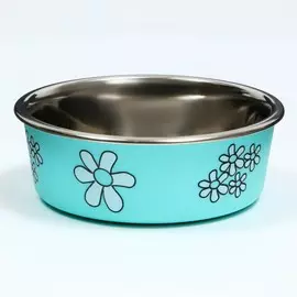 Миска металлическая в пластиковом корпусе