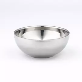 Миска из нержавеющей стали с двойными стенками