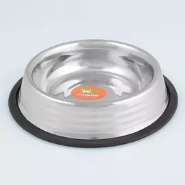 Миска с нескользящим основанием с полосками, 470 мл