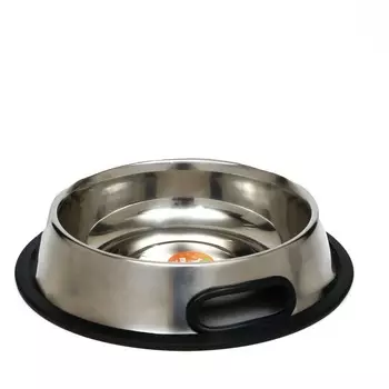 Миска с нескользящим основанием с ручкой, 710 мл