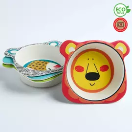 Миска - тарелочка детская из бамбука