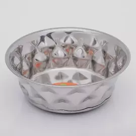 Миска утяжеленная рельефная, с силиконовым основанием, 300 мл