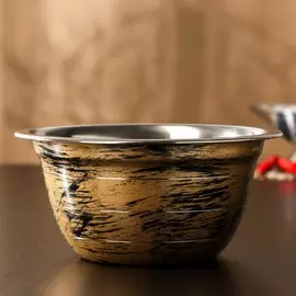 Миска wood, 800 мл, d=16 см, цвет древесный