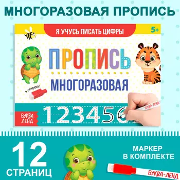 Многоразовая пропись