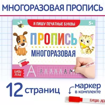 Многоразовая пропись