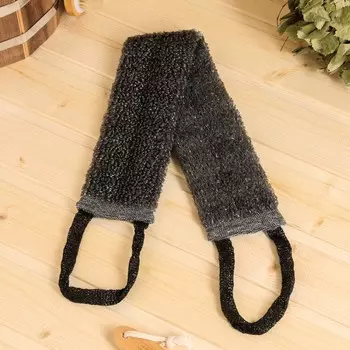 Мочалка банная мужская с ручками