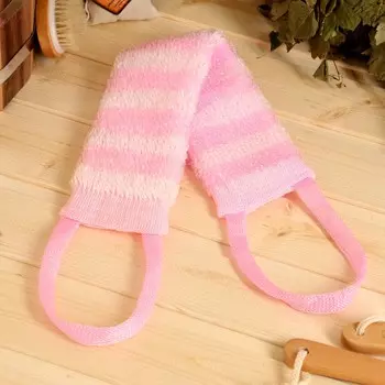 Мочалка банная с ручками