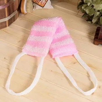 Мочалка банная с ручками