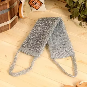 Мочалка банная с ручками