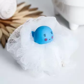 Мочалка детская для купания крошка я